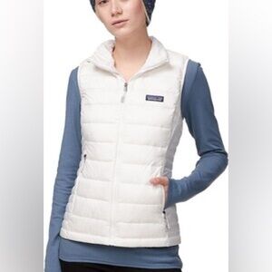 Patagonia Women's White Puffer Vest